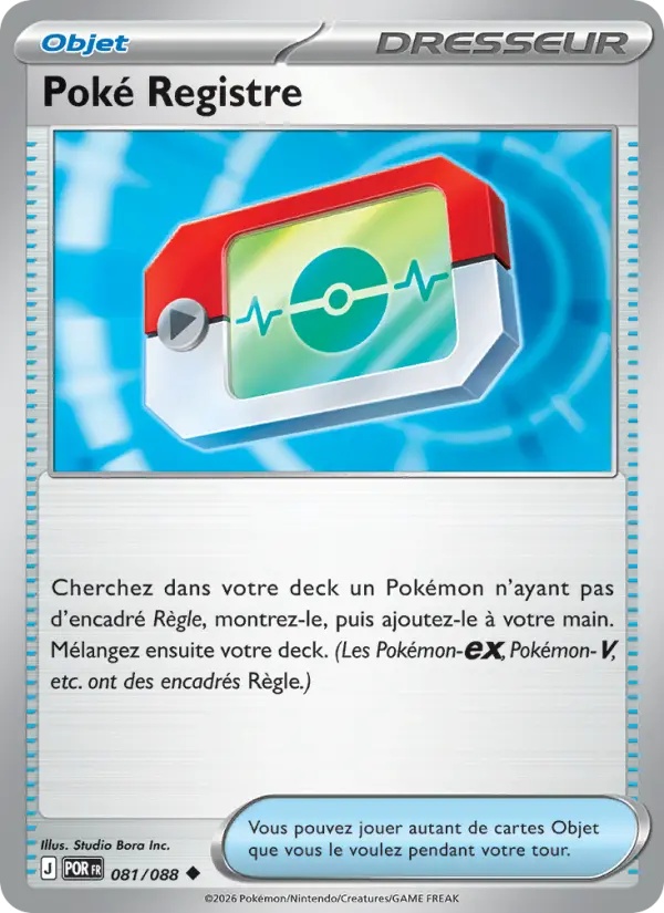 [081/88] Poké Registre 081/88