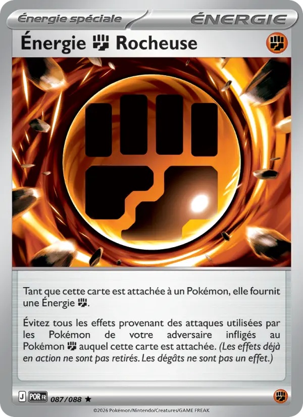 [087/88] Énergie Fighting Rocheuse 087/88 Reverse