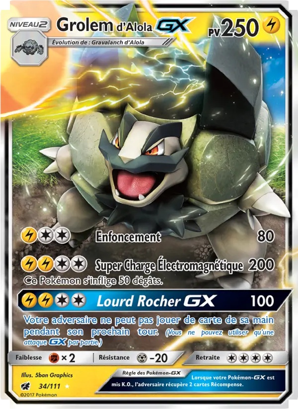 Grolem d’Alola GX 34/111