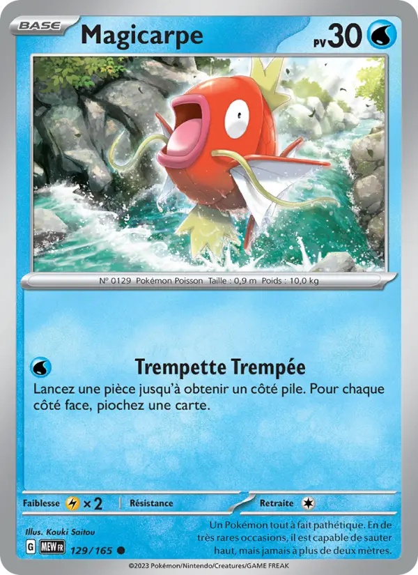Magicarpe 129/165