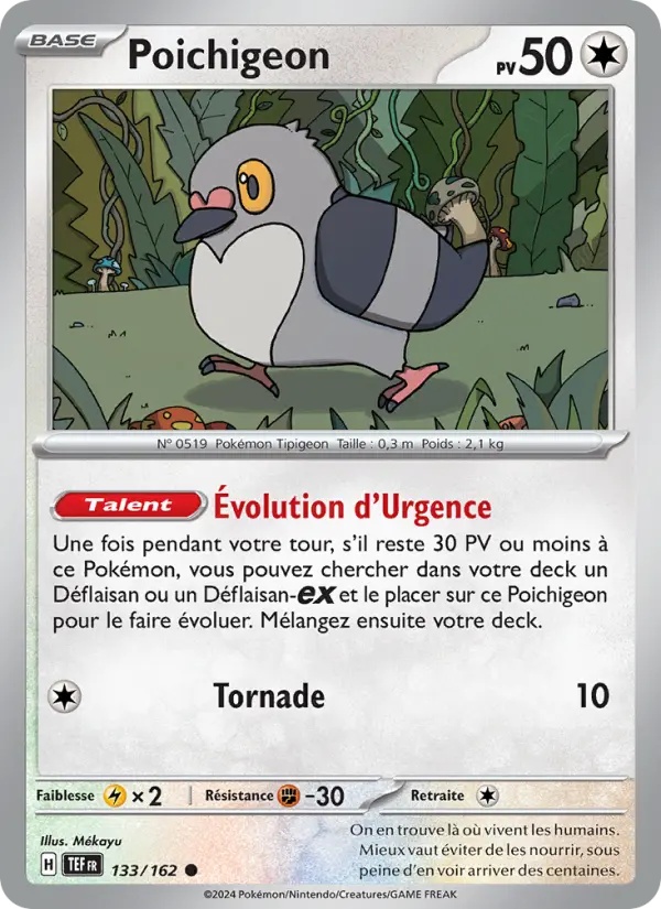 Poichigeon 133/162