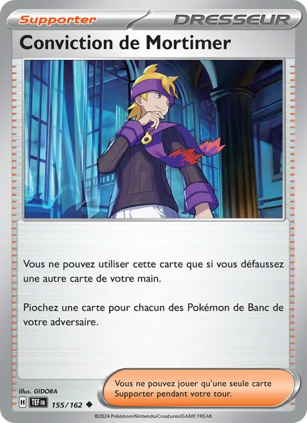 Conviction de Mortimer 155/162