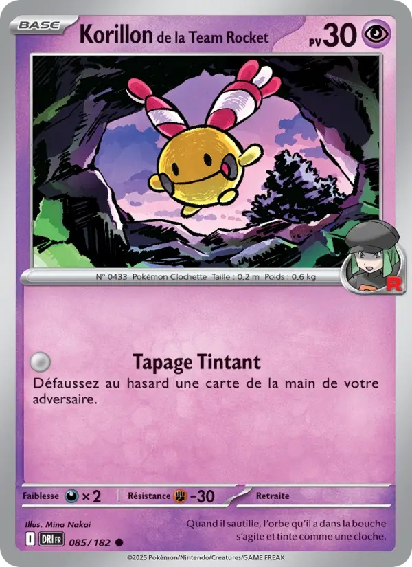Korillon de la Team Rocket 085/182