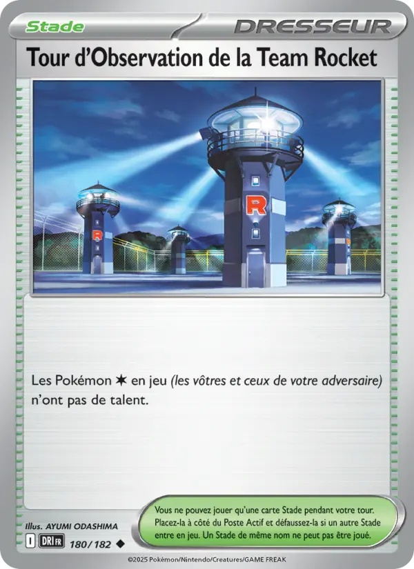 Tour d'Observation de la Team Rocket 180/182