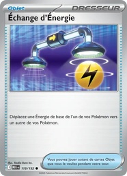 Échange d'Énergie 115/132