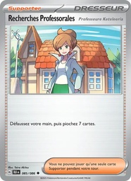 Recherches Professorales 085/86