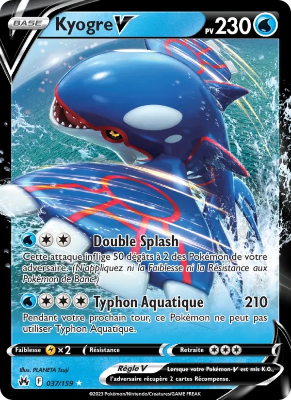 Kyogre V (CRZ 037)