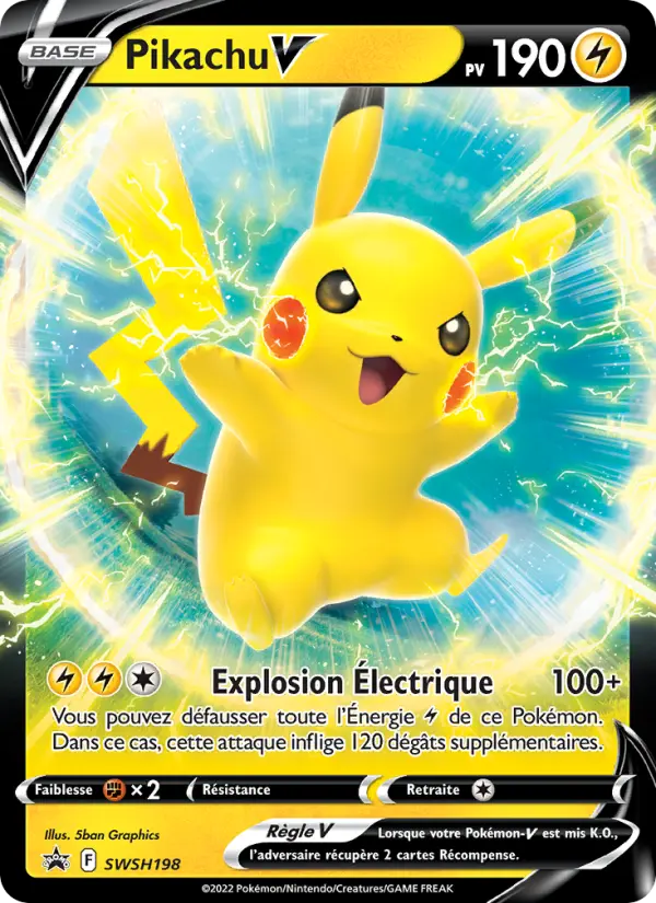 Pikachu V (SWSH198)