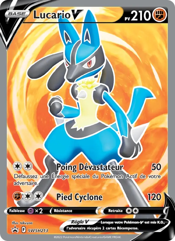 Lucario V SWSH213/307