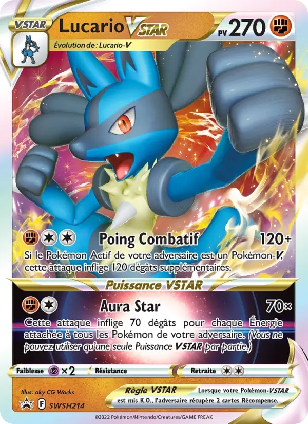Lucario VSTAR SWSH214/307