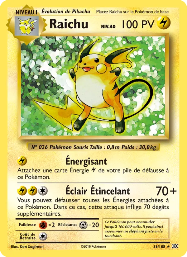 Raichu (EVO 36)