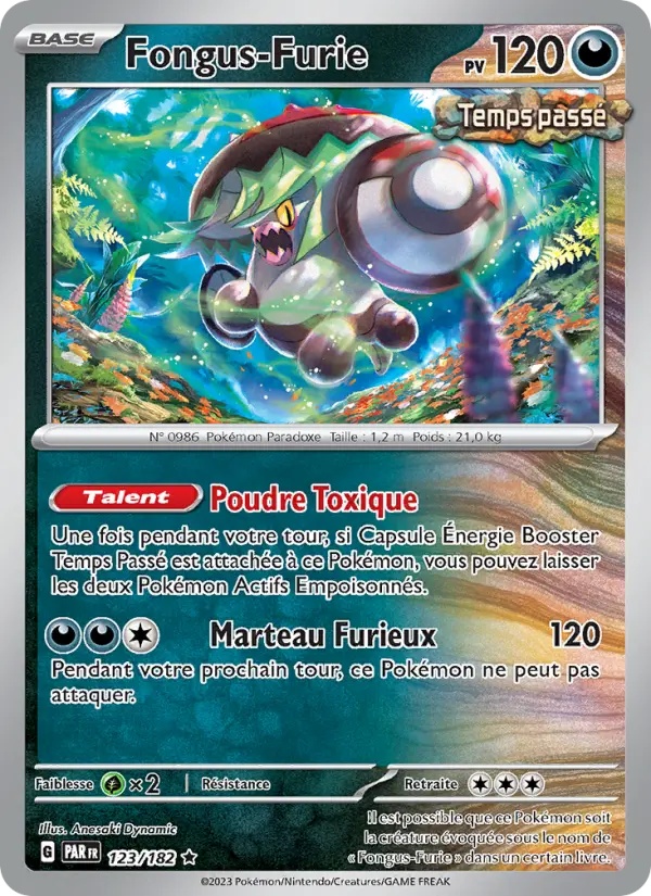 Fongus-Furie 123/182 Reverse