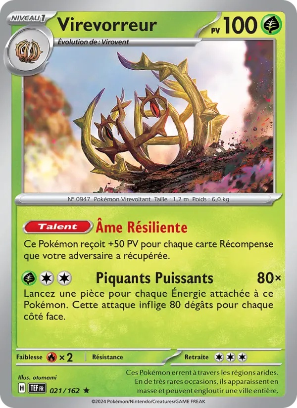 Virevorreur 021/162 Reverse