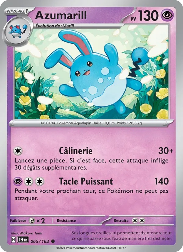 Azumarill 065/162 Reverse