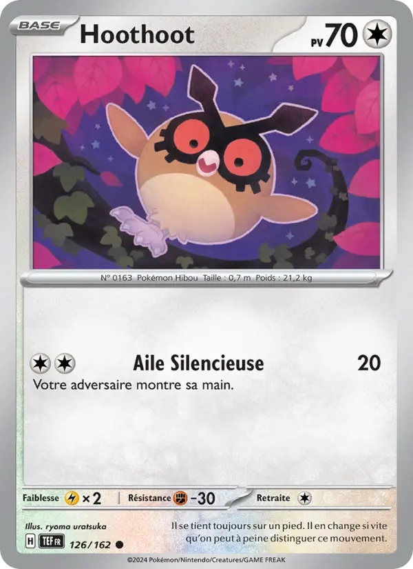 Hoothoot 126/162 Reverse