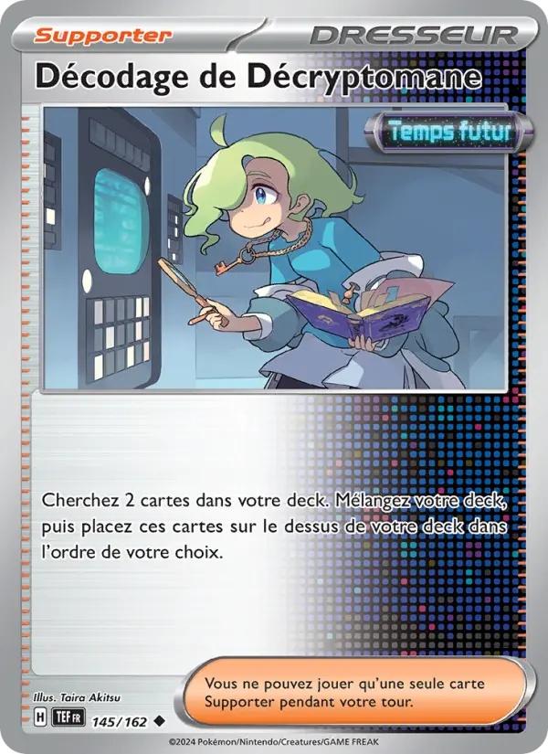 Décodage de Décryptomane 145/162 Reverse