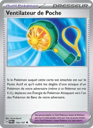 Ventilateur de Poche 150/167 Reverse