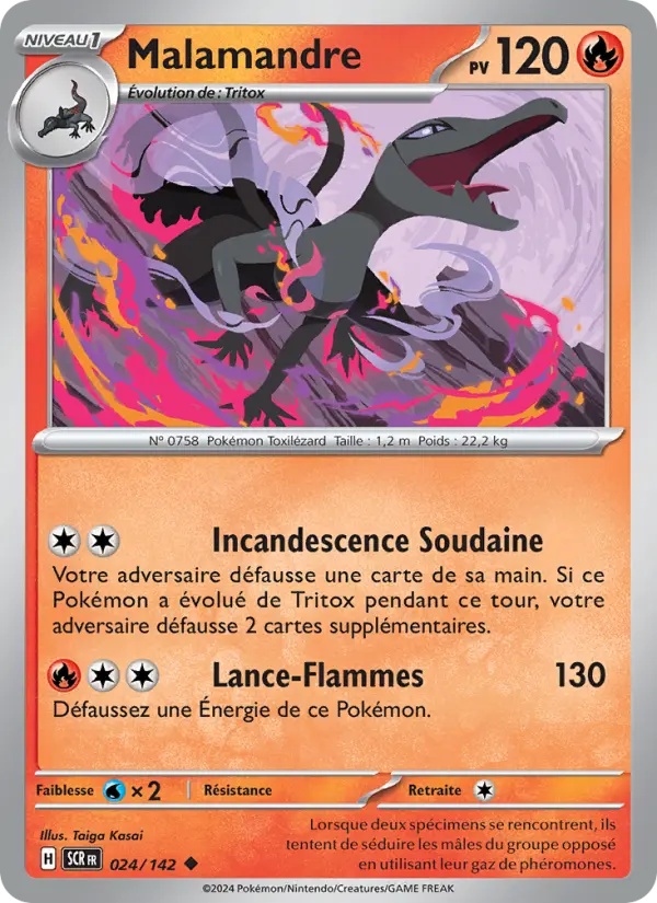 Malamandre 024/142 Reverse