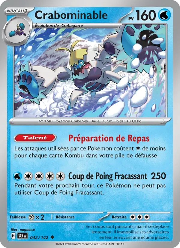 Crabominable 042/142 Reverse