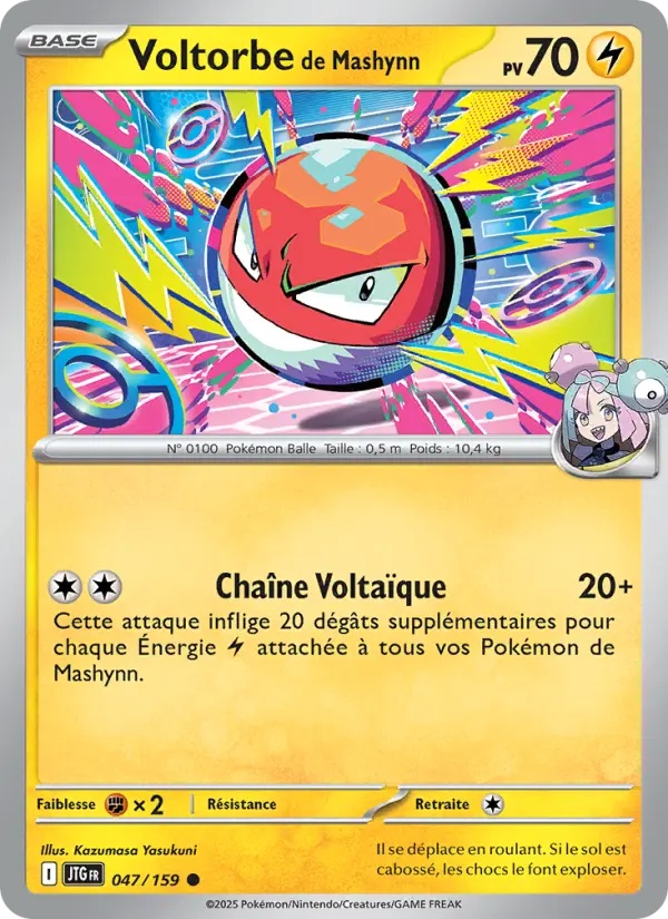 Voltorbe de Mashynn 047/159 Reverse