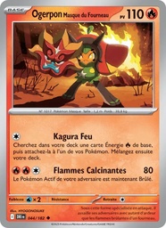 Ogerpon Masque du Fourneau 044/182 Reverse