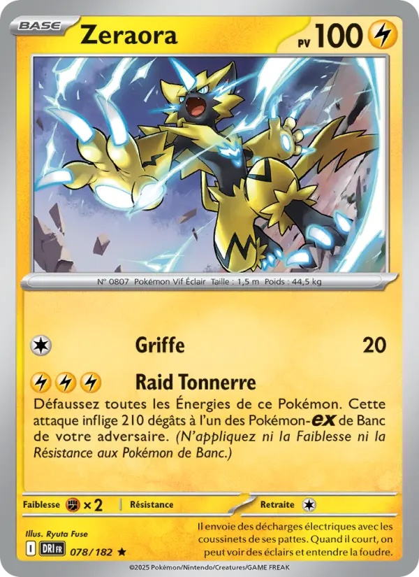 Zeraora 078/182 Reverse