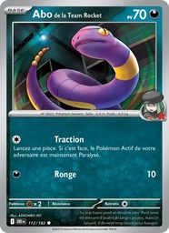 Abo de la Team Rocket 112/182 Reverse