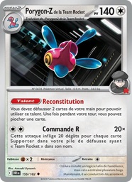 Porygon-Z de la Team Rocket 155/182 Reverse