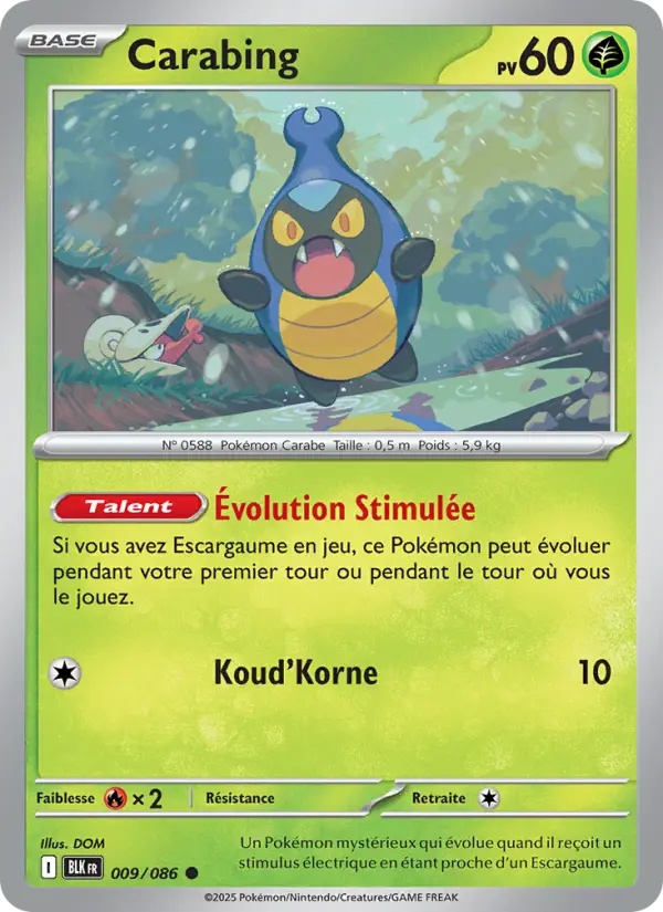 Carabing 009/86 Reverse