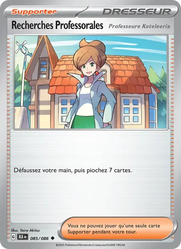 Recherches Professorales 085/86 Reverse