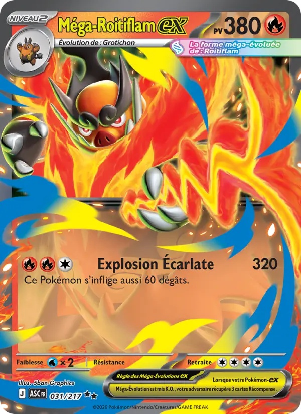 Méga-Roitiflam-ex 031/217 Holo