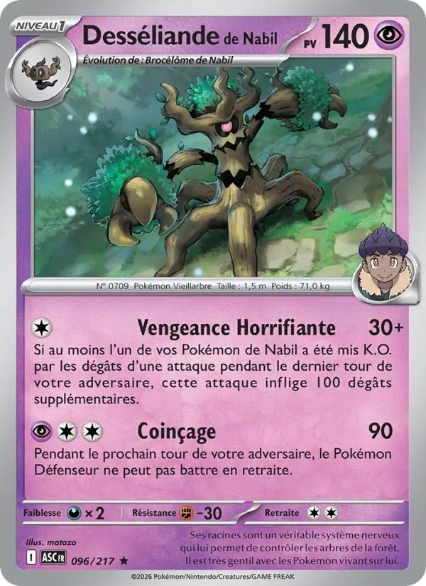 Desséliande de Nabil 096/217 Reverse