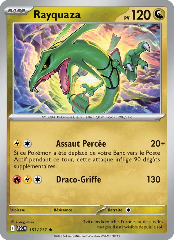 Rayquaza 153/217 Reverse