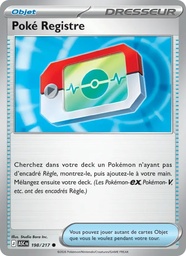 Poké Registre 198/217 Reverse