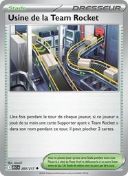 Usine de la Team Rocket 203/217