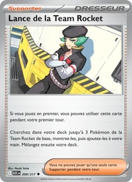 Lance de la Team Rocket 208/217 Reverse