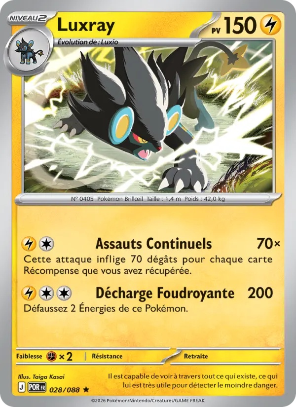 Luxray 028/88 Holo
