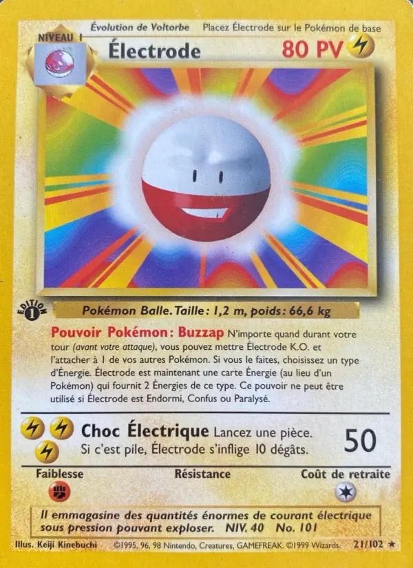 Électrode 21/102 PCA 9
