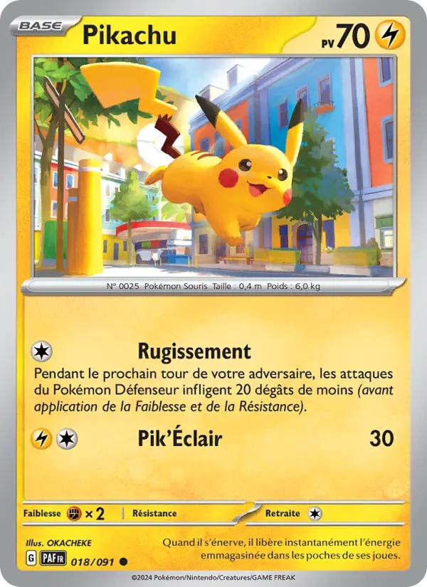 Pikachu 018/91