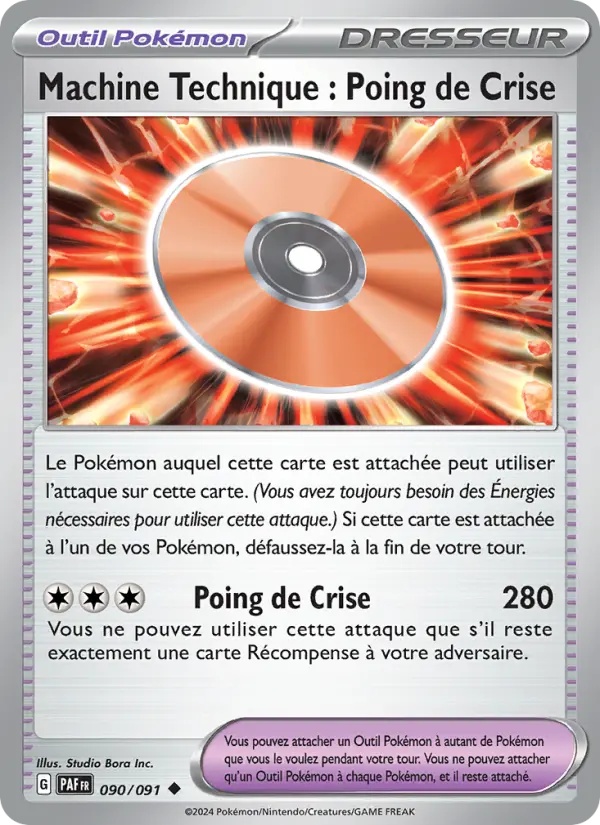 Capsule Technique : Poing de Crise 090/91 Reverse