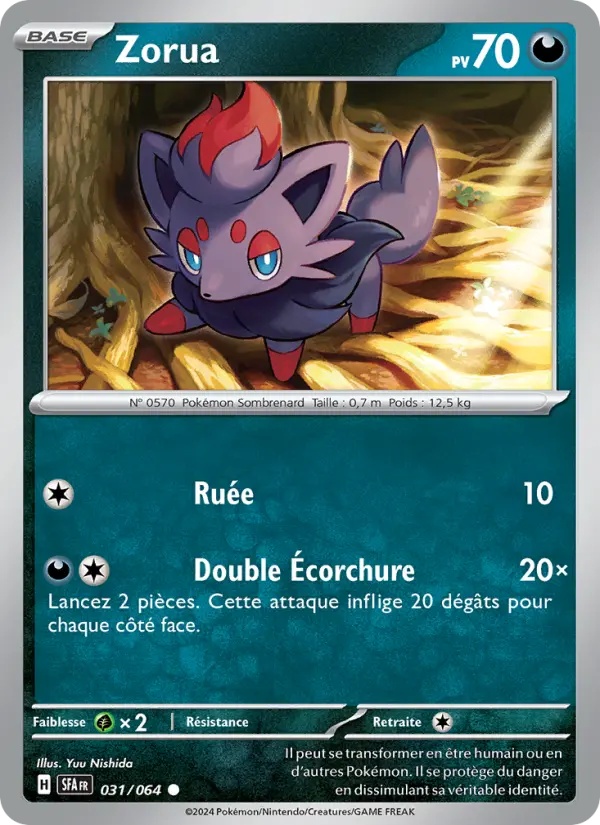 Zorua 031/64 Reverse